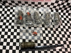 LOT OF 6 GLENAIR BACKSHELL 31461-E4102S28161S0655, SHIPSAMEDAY