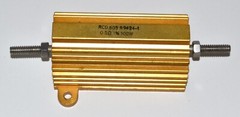 RCD 100W, 0.5Ω, 1% Aluminum Housed Resistor *Used* 635 R9424-1