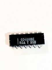 CD4011BE “Original” RCA 14P DIP CMOS IC 2 pcs