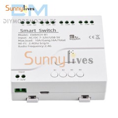 Smart WiFi Bluetooth Wireless Relay Switch Module 2.4G 1/2/4CH DC7-32V/AC85-250V