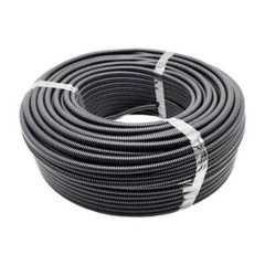 Black Conduit Spilt Cable Tidy Flexible Tube Convoluted Protection Tubing PP/PA