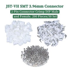 JST VH 3.96mm Pitch 2 Pin Female Housing Male Adapter Connector Plug Socket 24