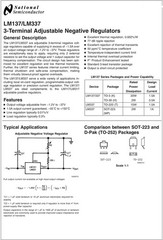 NATIONAL SEMICONDUCTOR LM137H 3-TERMINAL TO-39 ADJUSTABLE NEGATIVE REGULATOR NOS