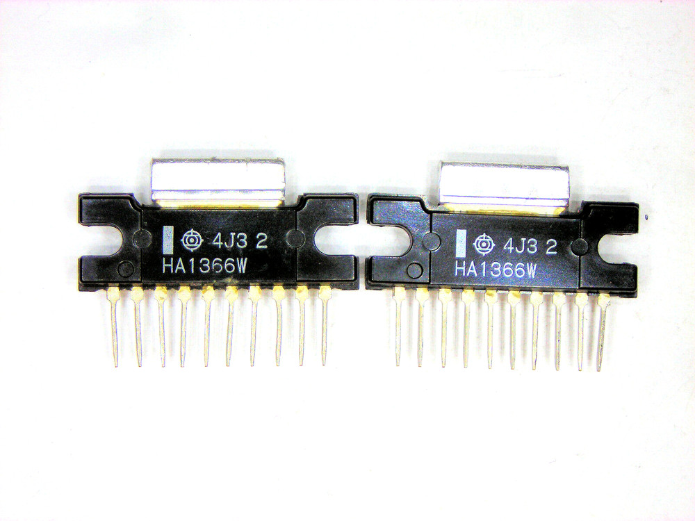 HA1366W “Original” Hitachi 10P SIP IC 2 pcs