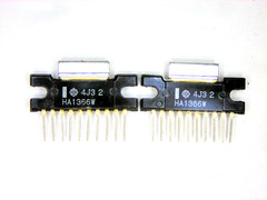 HA1366W “Original” Hitachi 10P SIP IC 2 pcs
