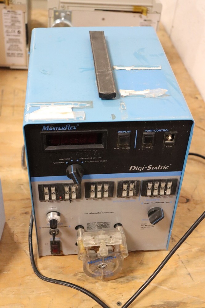 COLE-HAMMER MASTERFLEX 7527-34 115VAC DIGI-STALTIC DIGITAL PERISTALTIC PUMP