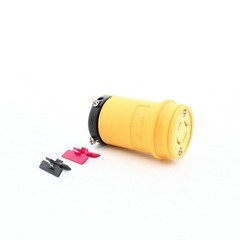 Eaton Yellow Corrosion Resistant Locking Connector L16-20 20A 480V 3Ø L1620CY