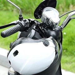 Motorcycle Helmet Lock 22mm-26mm Anti-Theft Metal Lock wi Material Type: Metal