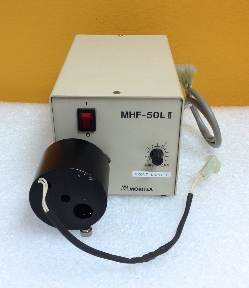 Moritex MHF-50L II 50 Watt, 100 VAC, 50 / 60 Hz, Fiber-Optic Light Source