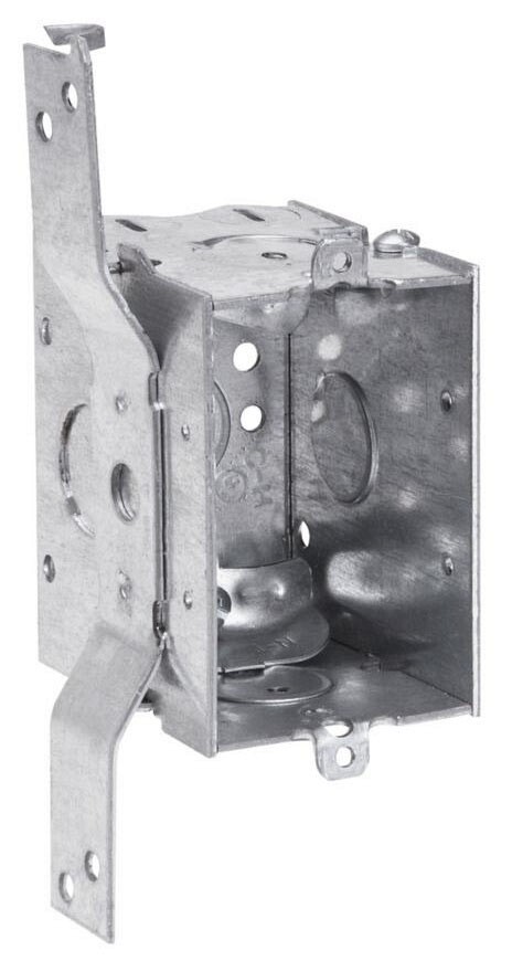 Crouse-Hinds TP170, 2″ x 2-1/2″ x 3″, 5-KO, Steel, Gangable Switch Box, 1pc