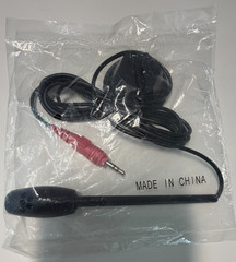 PC Microphone Pink Plug Microphone New Sealed