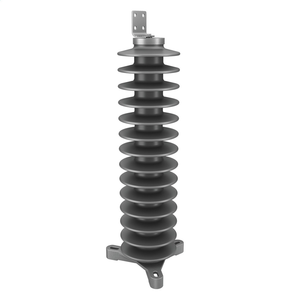 Hubbell EVP0048003001 EVP Arrester 48 kV Polymer 1.25 in. Thick Gray 28.2 in. L