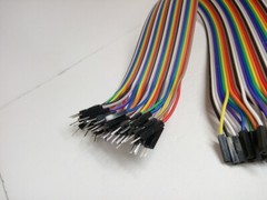 40 Pack 30cm 12” Row 2.54mm Male Female Dupont Cable 40 Jumper Wire for Arduino