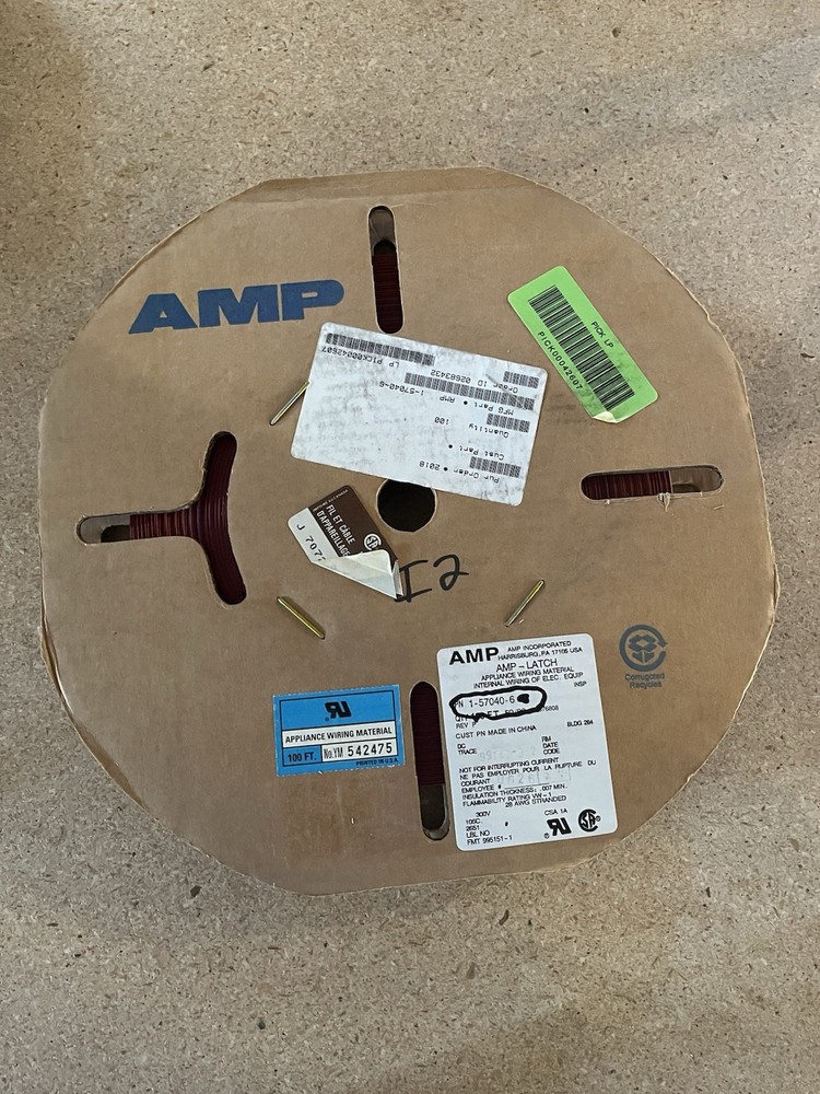 AMP Ribbon Cable PN 1-57040-6 – Partial Spool