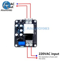2400W AC150-280V Power Supply Soft Start Board High Power 100A High current