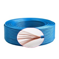 Flexible RV 0.12~0.75mm² Electrical Single Core Multi-strand Copper Wire Cable