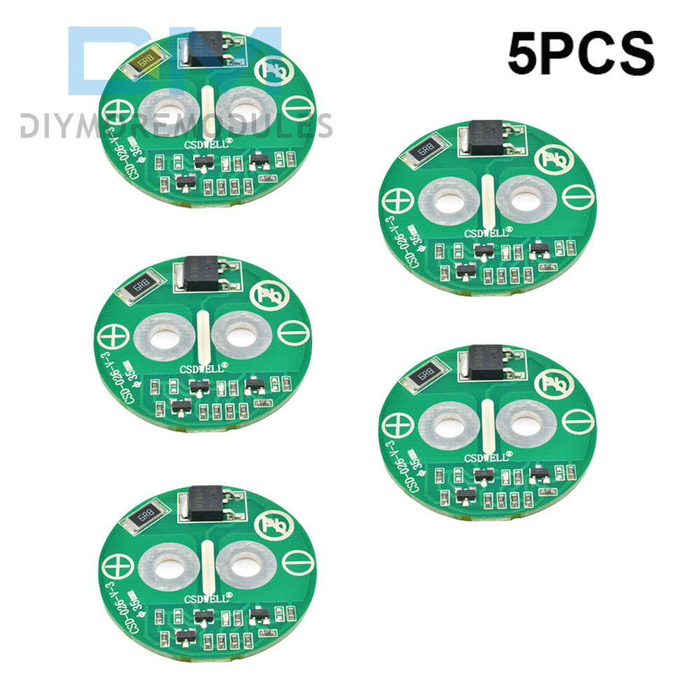 1/2/5/10 Pcs 2.7V 500F Super Capacitor 35mm Balancing Protection Module Board