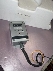 Emerson/Sola STV100K-48D SPD Surge Suppressor. Hard Wired TVSS