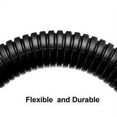 2.5M Corrugated Tube Conduit PP Tubing Flexible Pipe Hose 8.5mm x 11.5mm