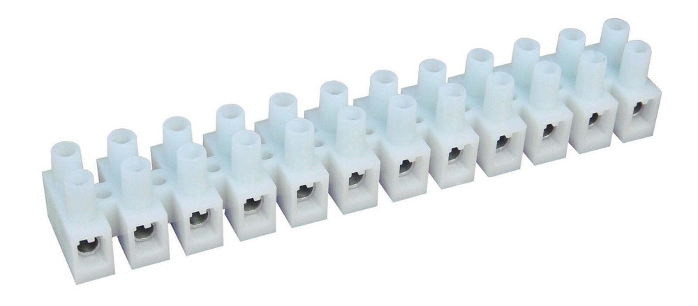 SUNS TH-5012 UL Rated 50A300V Barrier Strip 12 Position 20-8 AWG Terminal Block