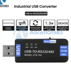 Industrial USB to RS485/RS232 Communication Converter Module CH343G USB-A