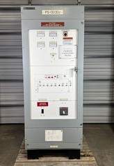 Custom Power BCF6-24100-480-3 Battery Charger, In: 480VAC Out: 24VDC 2.4KW (Used
