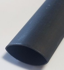 3/4″ BLACK 3:1 Glue Lined Marine Heat Shrink Tube Adhesive U.S.A MADE (1 FOOT)