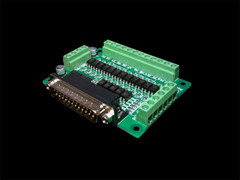 CNC Parallel Port Interface Board Photoelectric Isolation (KCAM4, EMC2/linuxcnc)