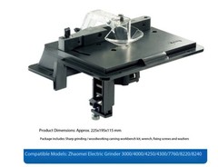 Electric Grinder Base, Planing, Sharpening, Workbench, Reversible Workbench