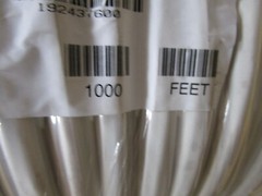 SUPERIOR ESSEX AC-A12-48 4-COMP ACC CL3P CR SHLD WH 1KR 1000′ NEW SEE PHOTOS
