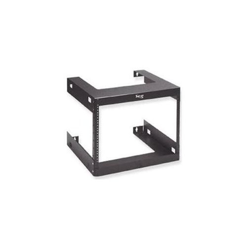 ICC ICCMSWMR08 Wall Mount Rack Cabinet 8U 19″ Black Steel