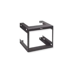 ICC ICCMSWMR08 Wall Mount Rack Cabinet 8U 19″ Black Steel