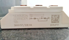 2PCS LOT-Semikron SKKH 57/22E H4 Thyristor/ Diode Module 2200V/50A- NEW
