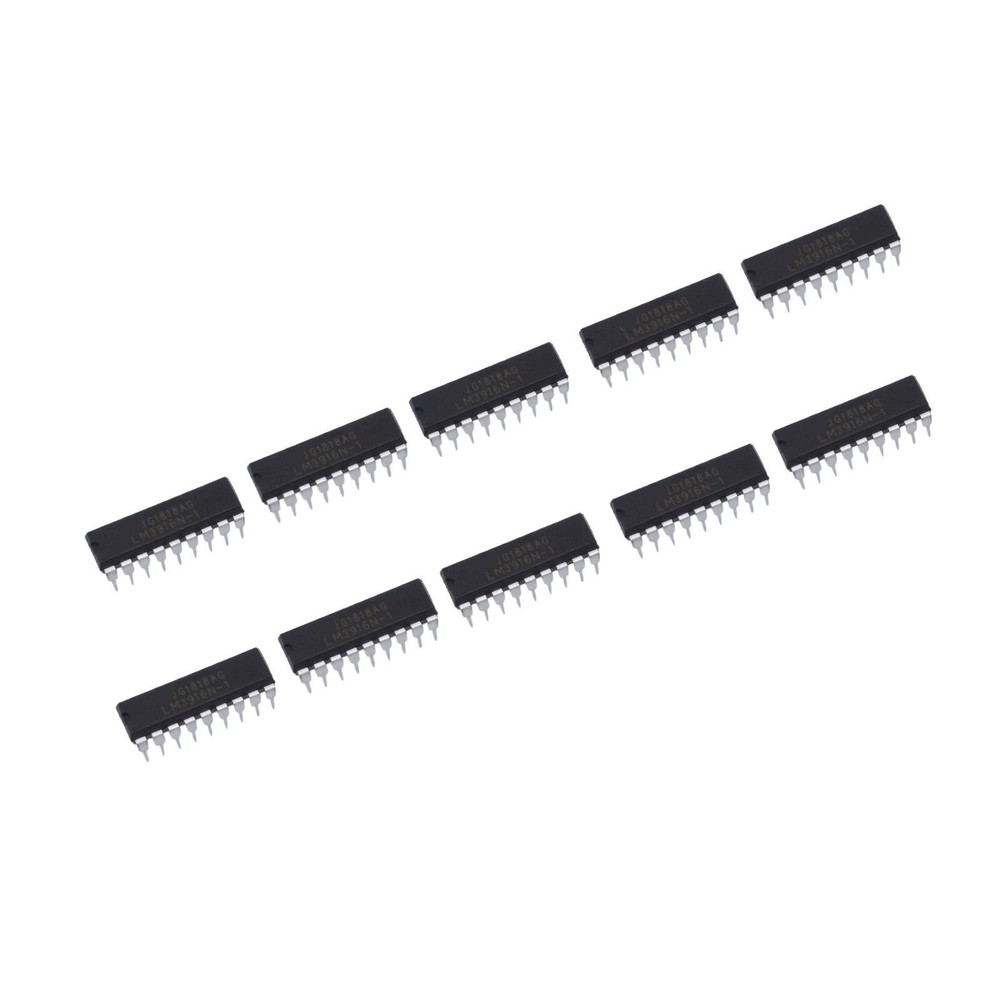 US Stock 10pcs LM3916 LM3916NP6KE300A-1 LM3916 IC DRIVER DOT BAR DISPLAY 18-DIP