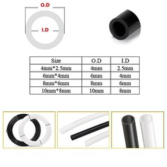 PA6 Nylon Tube Hard Pipe Pneumatic Air Chemicals Fuel Oil Tubing – 4mm – 12mm OD