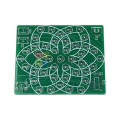 43 LED Flow Light Kit Electronic Windmill DIY Electronic Kit Soldering Practice