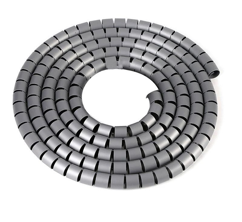 Spiral Wrap Cable Sleeve 8mm-32mm Flame Retardant Wire Organizer Winding Tube 1M