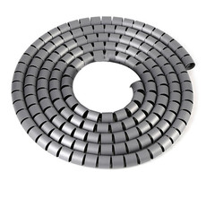 Spiral Wrap Cable Sleeve 8mm-32mm Flame Retardant Wire Organizer Winding Tube 1M
