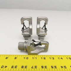 3/4″ HID Fixture Hanger Safety Hook Cast Aluminum Lot Of 3