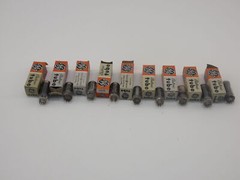 *Lot of 9* General Electric Vacuum Tubes, 5AV8, 6AW8A, 6BK5, 6BC8, 3CB6, 6BY6…
