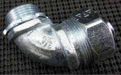 Appleton ST-9075 Liquidtight ¾” Flexible Connector 90° Mall Iron – Lot of 9