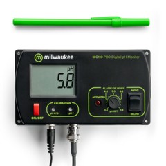 Milwaukee MC110 PRO pH Monitor Mid Range for USA 110V for Hydroponics,