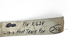 K624 HEAT TRACE PIN LOT OF 20