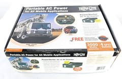 New PV3000GFCI TRIPP-LITE 3000W Inverter 12Vdc to 120Vac