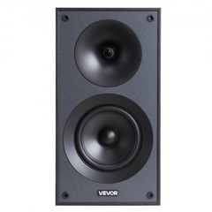 Passive Bookshelf Speaker, 300W, Book Shelf Stereo Speakers with 5.25-Inch Woofe