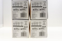 4- GE Directional Flood Light Bulb, Indoor, Short Neck, Par 30, 50w 69166 TESTED