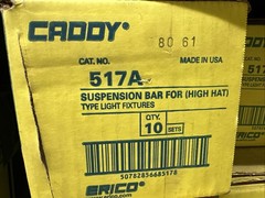 🔴(QTY 10) Erico Caddy – 517A Suspension Bar for High Hat Type Light Fixture‼️