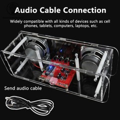 DIY Bluetooth Speaker Kit Stereo Amplifier Sound Circuit Board Component Welding