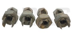 BLACKBURN 40H SPLIT BOLT CONNECTOR, LOT OF 4, 4/0 STR, 250MCM, 1 STR