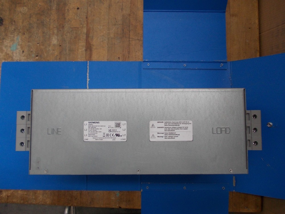 SIEMENS 6SL3000-0BE31-2DA0 LINE FILTER 120KW